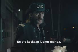 (admit it, you were like this once too). Lemmy Didn T Drink Milk But He Did Make A Weirdly Touching Finnish Milk Commercial