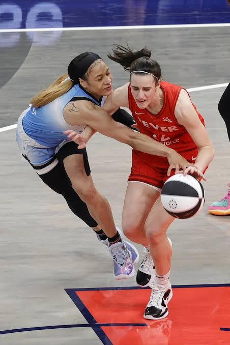 WNBA upgrades Chennedy Carter's foul on Caitlin Clark. Here's what happened  - Yahoo Sports