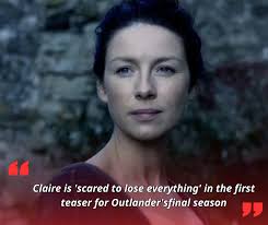 Caitriona Balfe as Claire Fraser