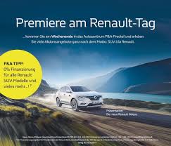 Der Grosse Renault Tag Bei P A Preckel Am Wochenende Premiere Des Neuen Koleos Und Viele Aktionsangebote Wie 0 Finanzierung Fur Alle Suv Modelle Das Wird Ein In 2020