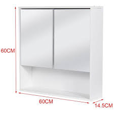 Il existe des meubles avec des. Acier Blanc Placard Mural Miroir Meuble Salle De Bains 3 Portes Hlp 58 X 60 X 23 Cm Verre One Size Relaxdays Armoire De Toilette A Led