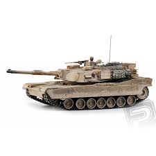 Czołg został wykonany w praktycznej skali 1:24 dlatego jest zgrabny i poręczny jak żaden inny model. Czolg M1a2 Abrams 1 16 Rc 2 4 Ghz Patynowany Profimodel Cz
