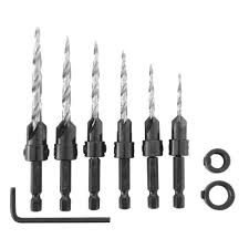 irwin countersink drill bit set 8