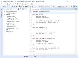Xtext Domainmodel Example Custom Images Are Not Present On The Outline View Issue 913 Eclipse Xtext Eclipse Github
