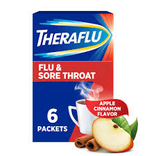 Maybe you would like to learn more about one of these? Theraflu Cold Flu And Sore Throat Relief Powder Apple Cinnamon 6 Packets Walmart Com Walmart Com