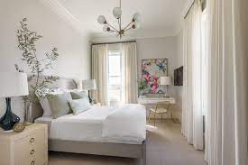 It looks very classic with the violet and white shades. 8 Lessons From The Most Popular New Bedrooms On Houzz