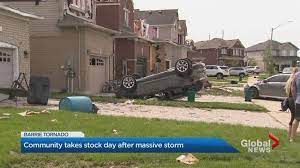 Winds were clocked at 415 kilometres an hour as one of 14 tornadoes in ontario that day swirled through barrie. N3lo Ph64tipwm