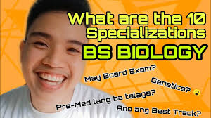 BS Biology Specializations (Philippines)