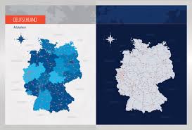 Excel karte deutschland, schweiz, österreich, länder, kreise, plz, kartogramm, regionale gliederung, blasendiagramm, datenschnitt. Deutschlandkarte Mit Bundeslandern In Vektorqualitat Inkl Icon Set Deutschland Karte Bundeslander Icon Set Deutschlandkarte