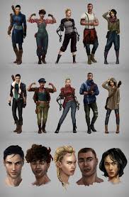 It consists of a lot of drawings, almost always drawn by hand. Oc Characters For Video Game Concept Characterdrawing