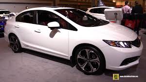 Truecar has 76 used 2015 honda civic sis for sale nationwide, including a si coupe manual and a si sedan manual. 2015 Honda Civic Sedan Si Exterior And Interior Walkaround 2015 Ottawa Gatineau Auto Show Youtube