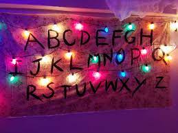 Stranger Things Diy Alaphabet Wall Stranger Things Halloween Stranger Things Christmas Stranger Things Halloween Party