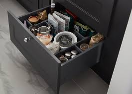Lv de 45 1 meuble de 40 pour l'évier et sur le retour 1 casserolier de 80 en petite profondeur. Casserolier Goodhome Soto Anthracite L 60 Cm Castorama