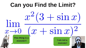 Limit X 2 3 Sin X X Sin X 2 As X Approaches Zero Calculus 1 Lim Calculus Math Videos Mathematics