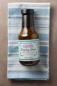 To make this simple gyoza sauce, all you need is some soy sauce, rice vinegar, scallion, garlic, sesame oil, red pepper flakes and ginger paste or raw ginger. Trader Joe S Gyoza Dipping Sauce Gyoza Gyoza Sauce Recipe Trader Joes