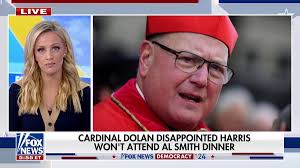 Cardinal Dolan not happy Kamala Harris is skipping Al Smith dinner