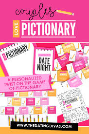 It is the most popular games of all times. Love Pictionary Game From The Dating Divas