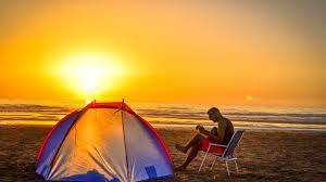 Situat exact in spatele campingului de pe plaja, este un camping linistit si verde. Our Camping Tour Of Spain Spanish Fiestas