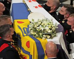 I called flowers by philip. Prince Philip Funeral Meghan Markle Leaves Handwritten Card On Wreath Of Locally Sourced Flowers Daily Mail Online