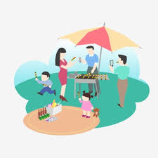 Julie penn (2019, 2nd, 144p.) Family Gathering Friends Picnic Barbecue Flat Png Friends Clipart Dinner Picnic Png Transparent Clipart Image And Psd File For Free Download