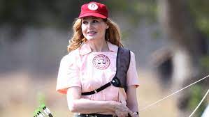 A league of their own is one of those movies that never ages. Geena Davis Revisits A League Of Their Own Entertainment Tonight