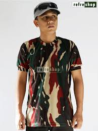  Kaos Army Tentara Loreng Klhm1 Perlengkapan Tni Grosir Murah Berkualitas Kaos Cocok Kain