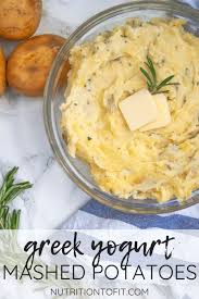 Greek Yogurt Mashed Potatoes Are A Lighter Mashed Potato Recipe That Are Packed With Flavor They 39 Re Your Per Greek Yogurt Recipes Mashed Potatoes Potatoes