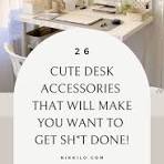 25 Cute Desk Accessories To Make You WANT To Be Productive ...