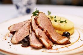 It is also incredibly versatile in the fact that there are chicken breast recipes for everything from breakfast to supp. Slow Cooked Duck Breast Apple And Walnut Croquette Braised Red Cabbage And Amarena Cherry Picture Of Truffles Elviria Tripadvisor