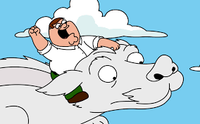 Peter Fuyur Family Guy Padre De Familia Cartoon Crossovers The Neverending Story Family Guy