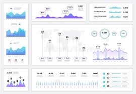 Infographic Dashboard Ux Ui Interface Information Panel
