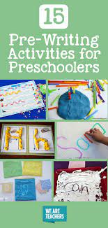 Preschool language development activities should be part of each day in the classroom, and also in the home. Pre Writing Activities For Preschoolers Weareteachers