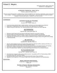 Senior financial analysts perform a variety of financial activities including budgeting, forecasting, building financial models, assisting with financial planning, performing research and analysis, preparing reach over 250 million candidates. Senior Financial Analyst Resume