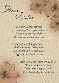 Happy Birthday Letter For My Sister Dear Sister Sister Love Quotes Sister Quotes Sister Poems