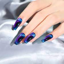 Cat Eye Gel Nails Cat Eye Gel Eye Gel Aurora Nails