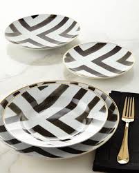Shop for black and white dinnerware sets at bed bath & beyond. Black And White Vista Alegre By Christian Lacroix Sol Y Sambra Dinnerware