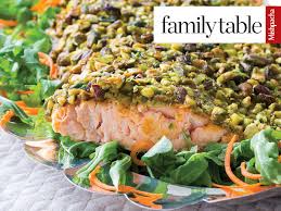We have what you want! Pistachio Crusted Pesto Salmon Recipe Kosher Com