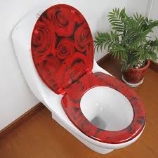 Maybe you would like to learn more about one of these? Red Rose Bathroom Accessories Safety Resin Toilet Seat Red Bathroom Accessories Bathroom Red Bathroom Accessories