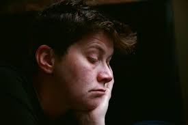 Man in black crew neck shirt photo