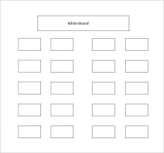 Classroom Seating Chart Template Microsoft Word Sada