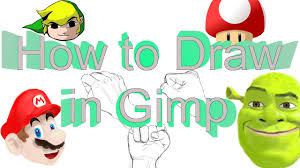 How to use Gimp like an Artist (How to draw in Gimp) - YouTube