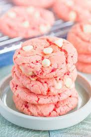 (by the way, i love that this recipe calls for real strawberries rather than just the jello. Strawberry Cookies Made With Cake Mix Pumpkin N Spice