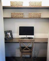 We did not find results for: Top 40 Best Closet Office Ideas Small Work Space Designs