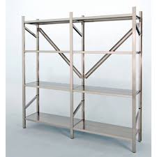 Maybe you would like to learn more about one of these? Scaffale Inox A Gancio Con Piani Ad Incastro Cm 60x40x200h Castellani Shop