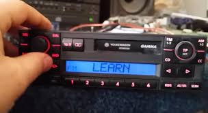 I recently purchased a delco rds cd/cassette player, and installed it in my 2003 chevy impala, once installed it read locked. How To Unlock Volkswagen Gamma Blaupunkt Radio 14 Auto Repair Technician Home