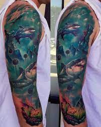 Sleeve is one of the most popular placement for tattoo designs. 40 Ocean Sleeve Tattoos For Men Underwater Ink Design Ideas