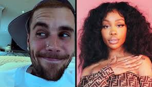Justin Bieber was asked to describe SZA in 2 words: “Work Wife”