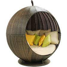 Apple Rattan Day Bed Gardenfurnitureworld Rattan Patio Furniture Luxury Garden Furniture Rattan Garden Furniture