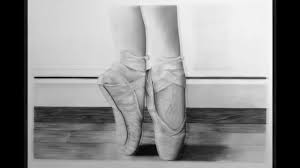 Dibujo Zapatillas De Ballet Youtube Elásticos ya cosidos en las zapatillas. dibujo zapatillas de ballet youtube
