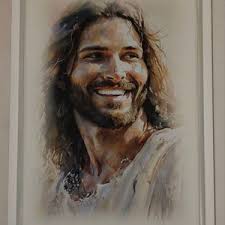 Jesus Art, Christ Portrait, Laughing Christ, Digital Painting, Smiles  Jesus, Christian Wall Art, Jesus Christ Picture